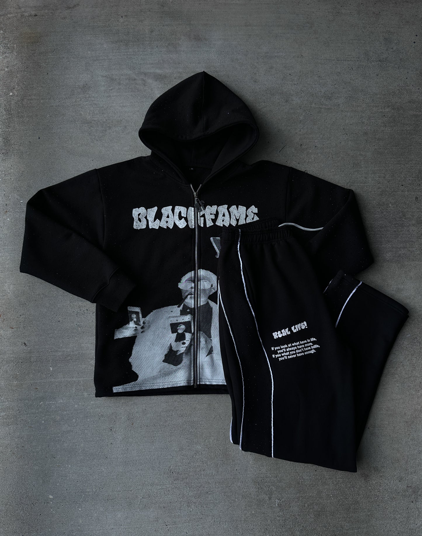 “HIDDEN GEM” Zip Up Set