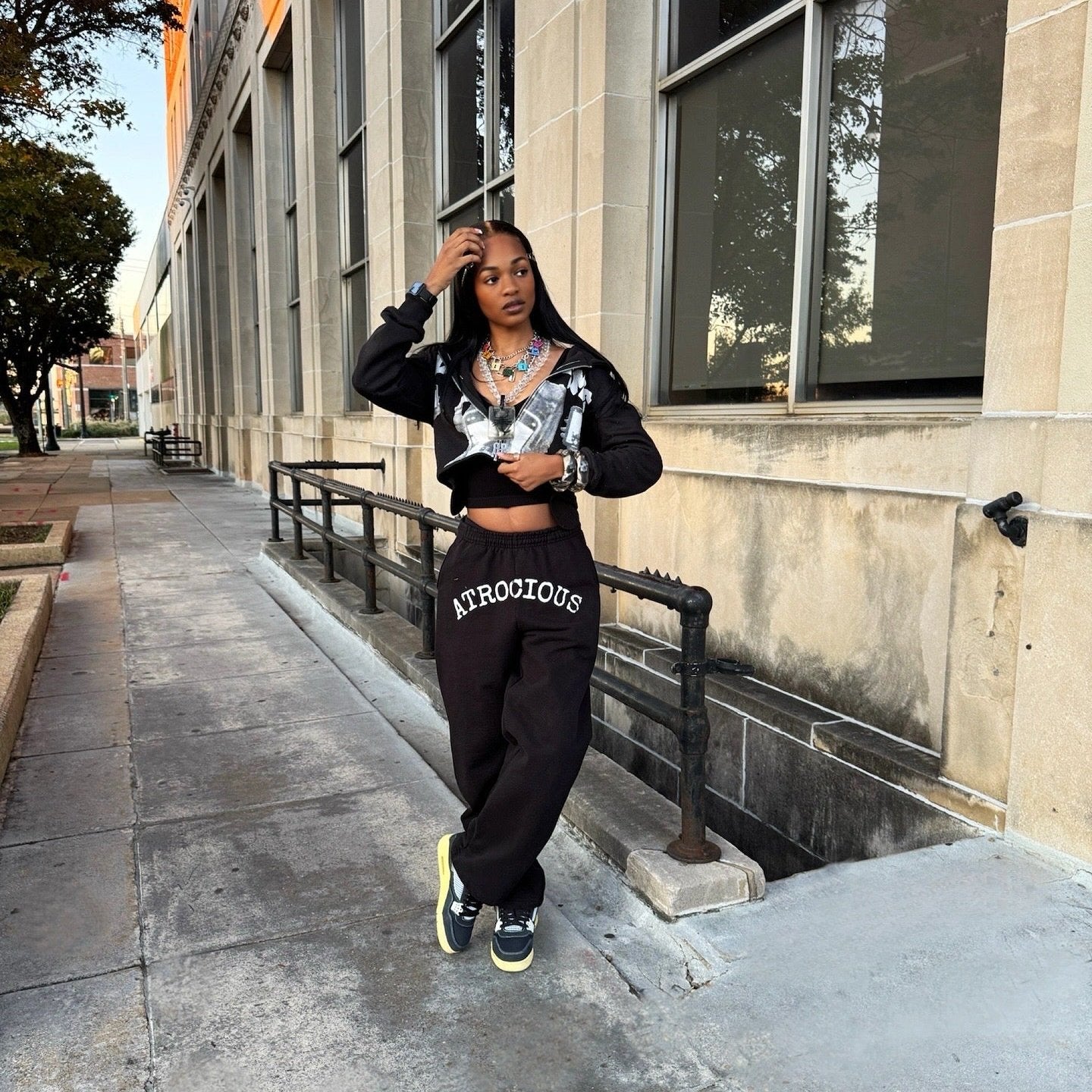 “Pretty In Real Life” Zip-up Hoodie