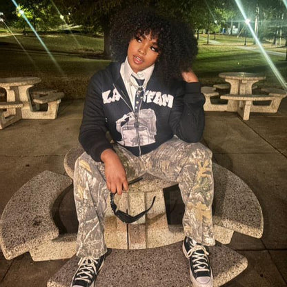“Pretty In Real Life” Zip-up Hoodie