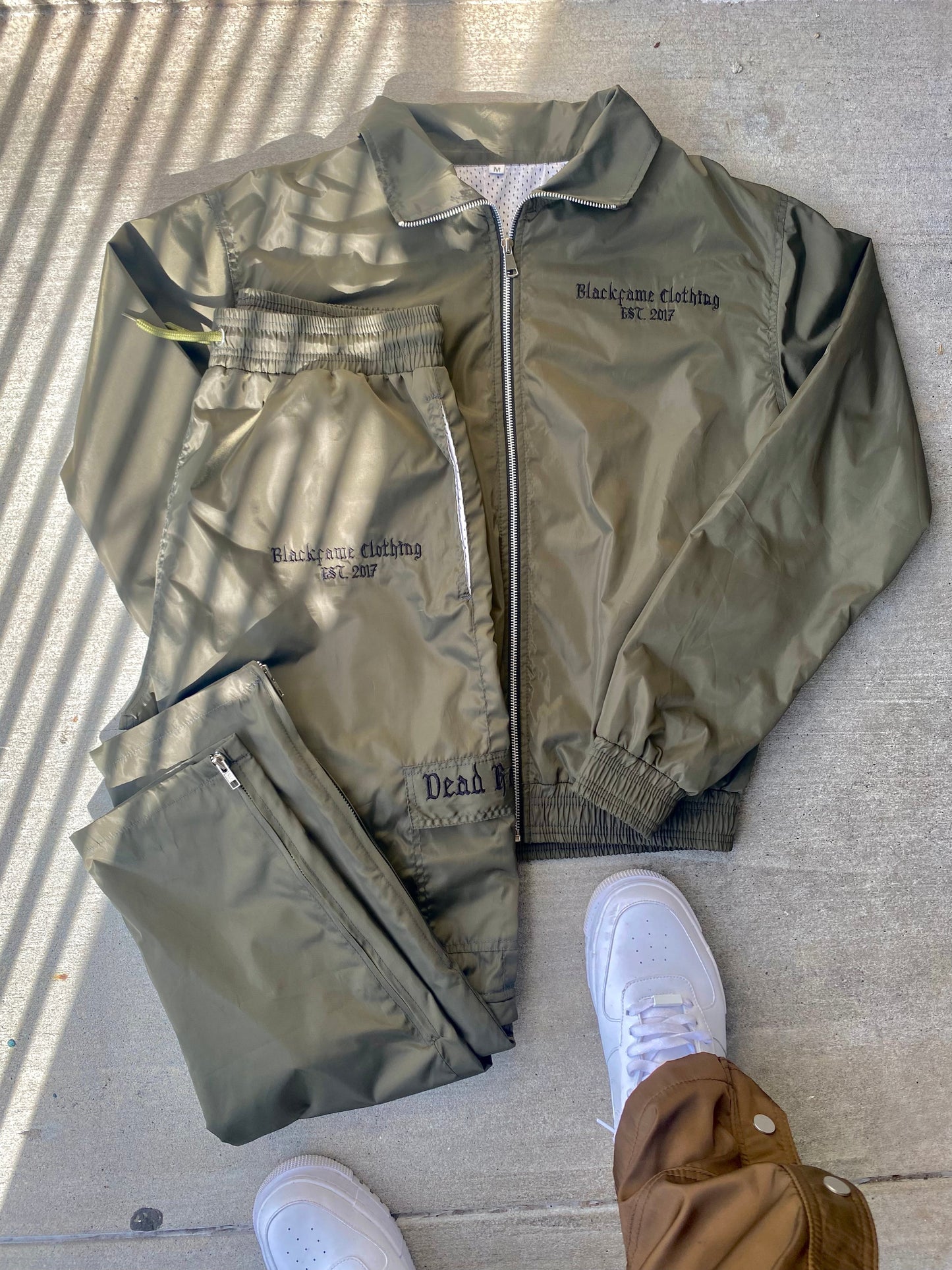 ‘Dead Habits’  Tracksuit Jacket